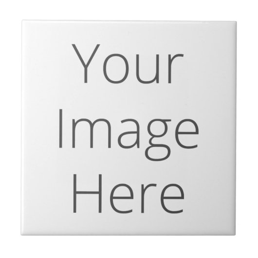 Creëer Uw eigen kleine keramische fotostapel Tegeltje (Voorkant)