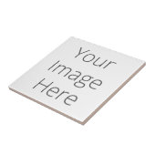 Creëer Uw eigen kleine keramische fotostapel Tegeltje (Zijkant)