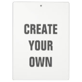 Creëer Uw eigen Klembord (Achterkant)