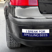 Creëer uw eigen kleurenblok bumpersticker