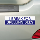 Creëer uw eigen kleurenblok bumpersticker (Op auto)