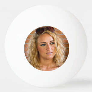 Creëer Uw eigen kleurenfoto Pingpongbal
