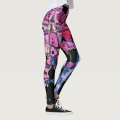 Creëer Uw eigen kleurenontwerp voor kleurrijke wat Leggings (Rechts)