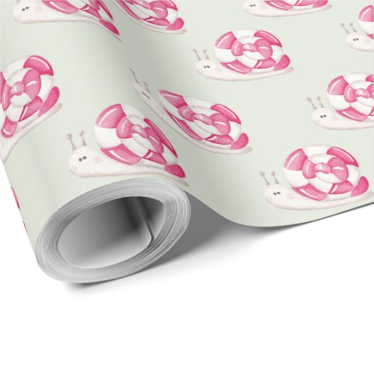 Creëer uw eigen kleurkeuze pepermuntslakken cadeaupapier (Rol Hoek)