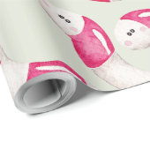 Creëer uw eigen kleurkeuze pepermuntwormen cadeaupapier (Rol Hoek)