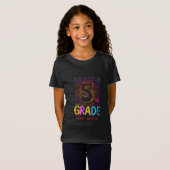 Creëer Uw Eigen Kleurrijke 5e Grader T-shirt (Voorkant volledig)