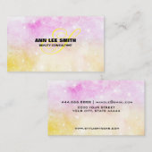 Creëer Uw eigen Kleurrijke Aangepaste Gepersonalis Visitekaartje (Voorkant / Achterkant)