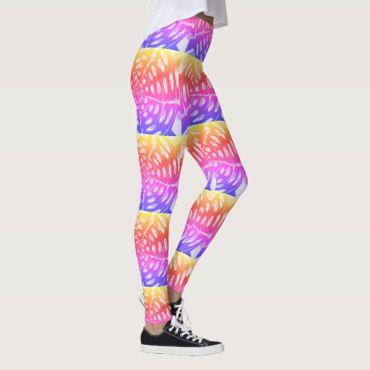 Creëer Uw eigen kleurrijke All-over Print Leggings (Rechts)