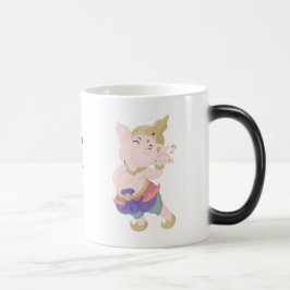 Creëer Uw eigen kleurrijke Ganesh fluit Magische Mok