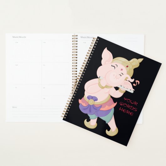 Creëer Uw eigen kleurrijke Ganesh fluit Planner (Display)