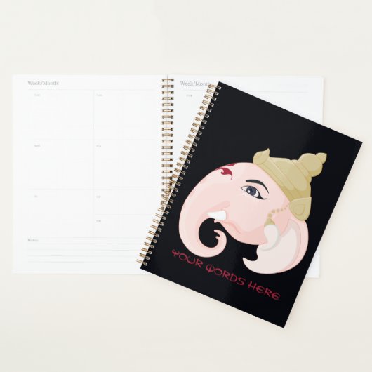 Creëer Uw eigen kleurrijke Ganesh profiel Planner (Display)