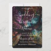 Creëer uw eigen kleurrijke regenboogboom bruiloft kaart (Voorkant)