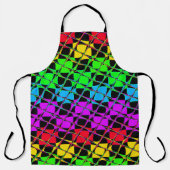 Creëer Uw eigen kleurrijke  tegels ontwerpen Schort (Voorkant)
