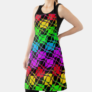 Creëer Uw eigen kleurrijke  tegels ontwerpen Schort