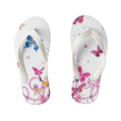 Creëer Uw eigen kleurrijke watervaten Kinder Teenslippers (Voetbed)