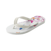 Creëer Uw eigen kleurrijke watervaten Kinder Teenslippers (Schuin)