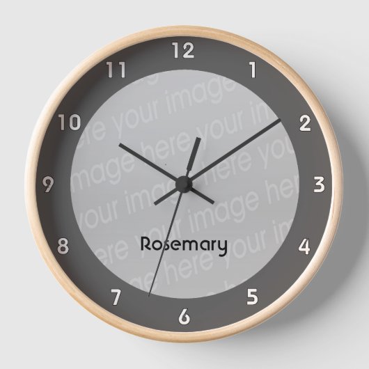 Creëer uw eigen klok - stijl 1 (Voorkant)