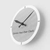 Creëer uw eigen klok - stijl 9 (Hoek)