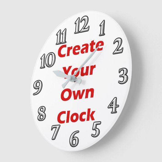 Creëer Uw eigen klokontwerp Grote Klok (Hoek)