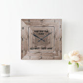 CREËER UW EIGEN KLOOF VIERKANTE KLOK (Huis)