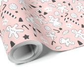 Creëer Uw eigen koekjeskoekjes Cadeaupapier (Rol Hoek)