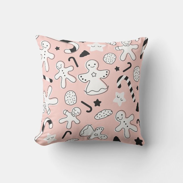 Creëer Uw eigen koekjeskoekjes Kussen (Voorkant)