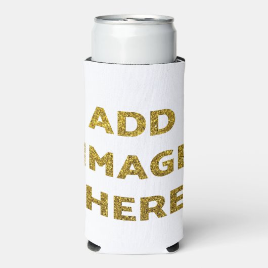 Creëer Uw eigen Koelbox Seltzer Blikjeskoeler (Seltzer Voorkant)