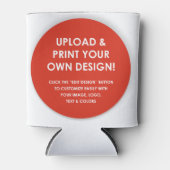 Creëer Uw eigen Koelbox voor aangepaste standaardg Blikjeskoeler (Voorkant)