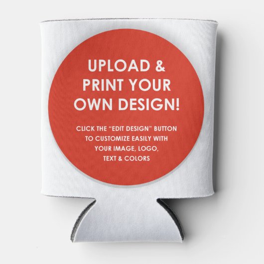 Creëer Uw eigen Koelbox voor aangepaste standaardg Blikjeskoeler (Voorkant)