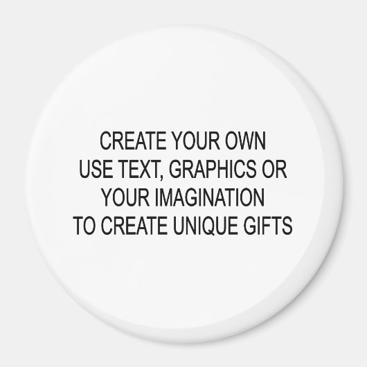 Creëer Uw eigen koelkastmagneten Magneet (Voorkant)