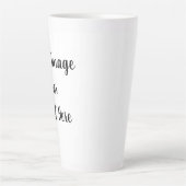 Creëer Uw eigen koffie-Mok Latte Mok (Voorkant)