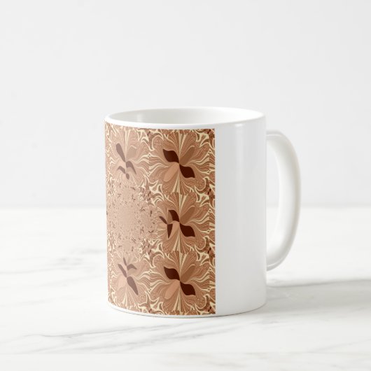 Creëer uw eigen koffiekleuren koffiemok (Voorkant rechts)