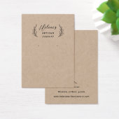 Creëer uw eigen Kraft Jewelry Earring Display Kaar Visitekaartje (Bureau)