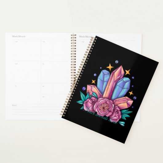 Creëer Uw eigen kristallen & Rozen Planner (Display)