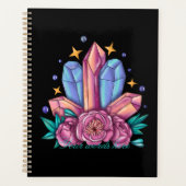 Creëer Uw eigen kristallen & Rozen Planner (Voorkant)