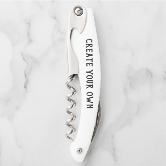 Creëer Uw eigen Kurkentrekker (Voorkant)