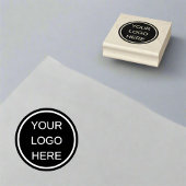 Creëer uw eigen l Bedrijf Logo Rubberstempel