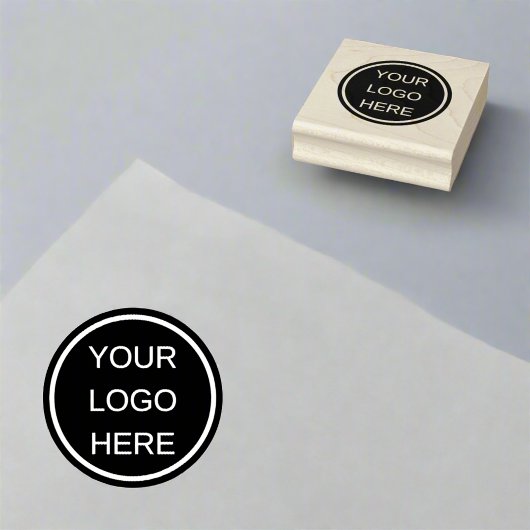 Creëer uw eigen l Bedrijf Logo Rubberstempel