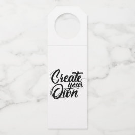 Creëer Uw eigen Label - Fles