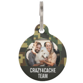 Creëer Uw eigen Label voor het trackable Geocachin Huisdierpenning