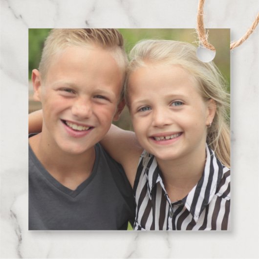 Creëer Uw eigen Labels voor fotocadeautjes (Achterkant)