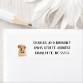 Creëer Uw Eigen Labrador Retriever Etiket (Insitu)