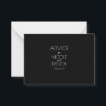 Creëer Uw eigen land - zwart Advieskaart<br><div class="desc">Black Minimalist van ons ‘Black Minimalist’ Collectie. Bezoek onze winkel voor meer coördinatie van bruiloft en evenement benodigdheden,  decor en gunsten.</div>