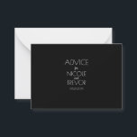 Creëer Uw eigen land - zwart Advieskaart<br><div class="desc">Black Minimalist van ons ‘Black Minimalist’ Collectie. Bezoek onze winkel voor meer coördinatie van bruiloft en evenement benodigdheden,  decor en gunsten.</div>