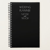 Creëer Uw eigen land - zwart Planner (Voorkant)