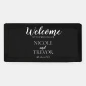 Creëer Uw eigen land - zwart Spandoek (Horizontaal)