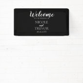 Creëer Uw eigen land - zwart Spandoek (Insitu)