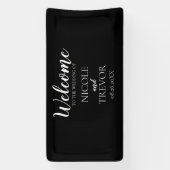 Creëer Uw eigen land - zwart Spandoek (Verticaal)