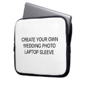 Creëer Uw Eigen Laptop van de Foto van het Laptop Sleeve (Voorkant Links)
