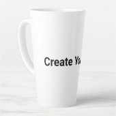 Creëer Uw eigen Latte Mok (Linkerhoek)